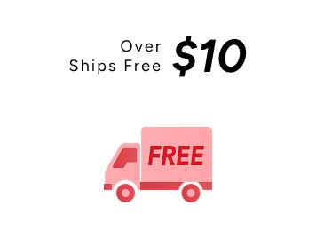 Ships Free Over $10